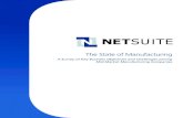 The State of Manufacturing - NetSuite · The State of Manufacturing Find out more: contact NetSuite, Inc. at 1-877 NETSUITE or visit  Inventory Management Strategies