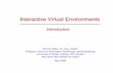 Interactive Virtual Environments - Home | School of …petriu/unimi2008-part1a... ·  · 2008-05-25Interactive Virtual Environments Introduction Emil M. Petriu, Dr. Eng., ... HCI