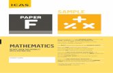SAMPLE - UNSW Educational Assessment Australia · ICAS Mathematics Sample Paper F © UNSW Global Pty Limited 1. ... END OF PAPER QUESTION 5 IS FREE ... Australia Year 8 F Brunei Form