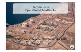 Yemen LNG Operational feedbacks - airproducts.com · Yemen LNG Operational feedbacks ... ISRS Level 5 1 Jan- 31 Jul 2013 LTIF-0.54 ... Di DP 22 9/3/2013 Design DP. Yemen LNG Operational