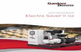 STG2-40 & STG2-50 (40–50 HP) Electra Saver II G2 · Slow Speed Success A Serious Legend The engineering ingenuity of Gardner Denver began in 1859 and for over 150 years, compressed
