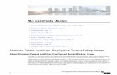ACI Constructs Design - Ciscocisco.com/c/en/us/td/docs/switches/datacenter/aci/apic/sw/1-x/ACI... · ACI Constructs Design • CommonTenantandUser-ConfiguredTenantPolicyUsage, page