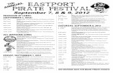 Costumes Encouraged ALL Weekendeastportpiratefestival.com/2012PirateFestSchedule.pdf · Costumes Encouraged ALL Weekend. ORT. I EER Calais - Eastport .maysfuneraffiome.com the 141