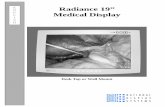 N Radiance 19” G Medical Display L I S H · iii National Display Systems, Inc. (hereinafter "NDS") warrants this product to be free from defects in material and workmanship and,