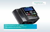 SINAMICS G120C - Siemensw3app.siemens.com/mcms/infocenter/dokumentencenter/mc... · SINAMICS G120C converters can be optimally integrated ... • Commissioning and diagnostics directly
