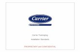 Carrier Trainingtag Installation Standards PROPRIETARY … · 4145299 hit-ic m8x80 ankerhÜse int. threaded sleeve hit-ic m8x80 mounting material 4145302 hpd m8/10 ( porenbetondÜbel)