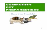 Community Pet Preparedness - Ready San Diego · Promoting Pet Preparedness in Your Community Page Introduction 3 Organization Overview 4 I. BE INFORMED Review Local E mergency Plans