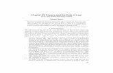 Chapter VII Powers and the Rule of Law: The Jurisdictional ... · Chapter VII Powers and the Rule of Law: The Jurisdictional Limits ... post-conflict territories,6 the real possibility