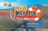 downloads.caraga.dilg.gov.phdownloads.caraga.dilg.gov.ph/Disaster Preparedness/Journal.pdf · Disaster Preparedness Journal Team Content Edit: ... is by RA 7160 Code of 1991 -to such
