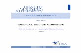 MEDICAL DEVICE GUIDANCE - Home | HSA medical device guidance may 2014