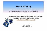 Data Mining - DidaWiki [DidaWiki]didawiki.cli.di.unipi.it/lib/exe/fetch.php/dm/...KDD LAB: DM – Business Informatics Giannotti & Pedreschi 2 Data Mining x MAINS - Seminar 1 Giannotti