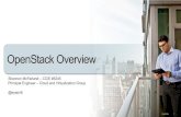 OpenStack Overview - cisco.com · © 2010 Cisco and/or its affiliates. All rights reserved. Cisco Public 1 OpenStack Overview Shannon McFarland – CCIE #5245 Principal Engineer –
