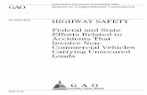 November 2012 HIGHWAY SAFETY · Congress, through the Conference Report for the Consolidated and Further Continuing Appropriations Act, (2012), Uniform Crash Criteria (MMUCC)directed