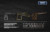 FREEDOM - Grohe · exclusive colours gives you the ultimate freedom of ... Michael Seum is responsible for insight- ... GEORGE SAND RUBRIC grohe.com.