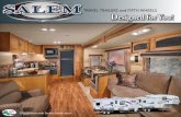 TRAVEL TRAILERS and FIFTH WHEELS Designed for You! · TRAVEL TRAILERS and FIFTH WHEELS Designed for You! ... option captures the very essence of the Great Outdoors by ... Contact