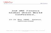 2ND UNI FINANCE GLOBAL UNION WORLD … · Web view23-25 May 2006, Geneva, Switzerland Summary report Foreword In Geneva, we launched UNI Finance, the global union for all finance