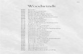 Woodwinds - Music  · PDF fileWoodwinds 294 Piccolo 294 Flute by Composer ... RAFFAELLO GALLI ... Unaccompanied bass flute, alto flute and C flute