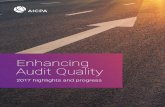 Enhancing Audit Quality - AICPA ·  · 2018-04-064 Enhancing Audit Quality areas of focus 5 Peer Review ... The initiative aligns all AICPA audit- and assurance-related activities