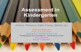Parent Involvement iPad Initiatives Assessment in … · Assessment in Kindergarten Andrea, Rebecca, Katie,Tracey, Maram,Jeri What is Assessment What is Documentation Assessment Techniques