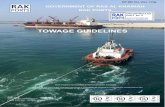 TOWAGE GUIDELINES - RAK Ports · TOWAGE GUIDELINES GOVERNMENT OF RAS AL ... Bollard Pull Requirement ... RAK Ports Tug Masters, Stevin Rock Harbour …
