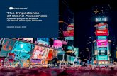 The Importance of Brand Awareness - · PDF file2 Executive Summary Brand awareness is an important driver in the growth of institutional asset managers of all sizes. Brand awareness