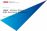 3M Zeta Plus ZB Series Filters - multimedia.3m.com · Zeta Plus ZB Series filters, as shown below, ... Biological reactivity reports are also included in the Drug ... New Drug Application