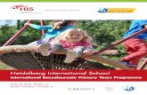 Heidelberg International School · PDF filePage 6 IB Mission Statement Page 7 IB Learner Profile 3 ... Learner Profile ( ). 1 |Heidelberg International School Guiding Statements. 6
