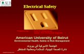 General Electrical Safety - American University of Beirut Safety... · This module addresses OSHA’s General Industry electrical standards contained in 29 CFR 1910 Subpart S. OSHA
