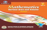 CBSE-i X Mathematics - NIMS Dubai – N.I. Model School ... CLASS X (Core) Mathematics Surface Area and VSurface Area and Volumeolume Mathematics Shiksha Kendra, 2, Community Centre,