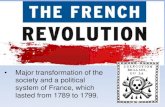 Outcome: Effects of the - Regional School District 17 · Phases of the Revolution – Chain of Events First Phase Causes of the Revolution Second Phase The Revolution in Action Third