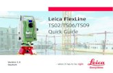 TS02/TS06/TS09 Quick Guide - grad-gon.info · Leica FlexLineTS02/TS06/TS09 User Manual l m n o p r st ... STATION Um Stationsdaten ... Total Quality Management: ...