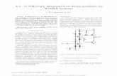 Fully-Integrated LowNoiseAmplifier WiMAX Systemsidlab/taskAndSchedule/AMBER/FETpapers/A … · LNApresents amaximumpowergain of12.1 dB. ... apowerdissipation thecircuit topology and