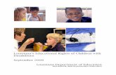 Louisiana’s Educational Rights of Children with ... · Louisiana’s Educational Rights of Children with Disabilities September 2009 Louisiana Department of ... Referral to and
