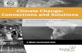 CLIMATE CHANGE: Connections and Solutions€¦ ·  · 2012-10-12(Grades 6-8) Climate Change: Connections and Solutions ... global issue that cuts across many disciplines. ... 6-8