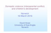 Domestic violence (interparental conflict) and … violence (interparental conflict) and children’s development ... Bruce Perry: The ChildTrauma ... hyperarousal and we need a buffer