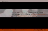 Measuring employee engagement efficiently and · PDF fileMeasuring employee engagement efficiently and continuously. ... measuring employee engagement continuously is ... employee