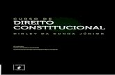  · CURSO DE DIREITO CONSTITUCIONAL DIR LEY DA C UNHA J 13 N IOR ... Direito Constitucional Especial, Positivo ou Particular ... A classificação de José Afonso da Silva