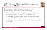 Why Study Money, Banking, and Financial Marketshomepage.univie.ac.at/paul.pichler/moneybanking/MoneyBanking... · Why Study Money, Banking, and Financial Markets • Financial markets