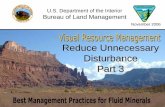 Reduce Unnecessary Disturbance Part 3 info_pdfs_ppt_text/WO1_VRM_BMP...Reduce Unnecessary Disturbance Part 3. ... exposed slope. Similarly, ... and “line” of the landscape and