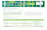 Starting Blocks of Paediatric Orthopaedic Physiotherapy … · ERC160337 May 2016 Program continued on following page. Starting Blocks of Paediatric Orthopaedic Physiotherapy 2016