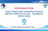 INTRODUCTION - 서울정책아카이브 Seoul Solution Thien... · Introduction of Thua Thien Hue province & Hue city 2 Thua Thien Hue province Central Vietnam. 2Area: 5033.2 km ...