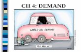 CH 4: DEMAND - Denton Independent School District / …€¦ ·  · 2012-11-08Non Sequitur by Wiley Miller. Demand: Vocab List Demand Diminishing MU Microeconomics Income Effect