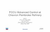 FCCU Advanced Control at Chevron Pembroke …applied-mt.com/wp-content/uploads/2015/01/cvxERTCVienna...Petrocontrol FCCU Advanced Control at Chevron Pembroke Refinery ERTC 8th to 10
