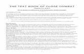 The Text Book of Close Combat - ebook - Rage University FIGHTING AND WEA… · 1 THE TEXT BOOK OF CLOSE COMBAT Chapter’s 1 and 2 First Steps in Offensive and Defensive Close Combat
