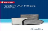 Pure Air by DENSO Cabin Air Filters · DENSO Cabin Air Filters play a vital role in delivering fresh, clean air inside our cars. Benefits The DENSO Range difference Two advanced technologies