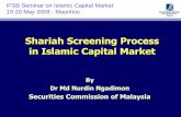 Shariah Screening Process in Islamic Capital Marketiefpedia.com/english/wp-content/uploads/2010/02/Shariah-Screening... · Shariah Screening Process in Islamic Capital Market By ...
