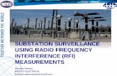 SUBSTATION SURVEILLANCE USING RADIO FREQUENCY INTERFERENCE ...iiee.org.ph/wp-content/uploads/2014/12/Partial-Discharge-Detection... · substation surveillance using radio frequency