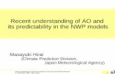 Recent understanding of AO and its predictability in …ds.data.jma.go.jp/tcc/tcc/library/jmspEAWM9/ao-p.pdfNinth Joint Meeting of Seasonal Prediction on the East Asian Winter Monsoon