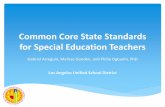 Common Core State Standards for Special Education Teachers · Common Core State Standards for Special Education ... Professional Development training on ... Common Core State Standards