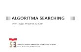 ALGORITMA SEARCHING - aguspri.dosen.st3telkom.ac.idaguspri.dosen.st3telkom.ac.id/.../19/2016/03/8-Algoritma-Searching.pdf · ALGORITMA SEARCHING Oleh: Agus Priyanto, M.Kom SEKOLAH
